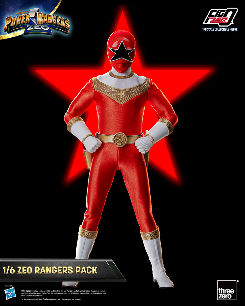 Power Rangers Zeo - FigZero 1/6 Zeo Rangers Pack