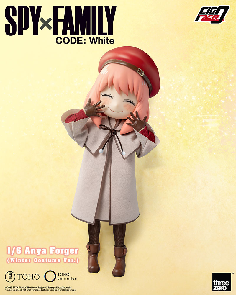 SPY×FAMILY CODE: White - FigZero 1/6 Anya Forger (Winter Costume Ver.)