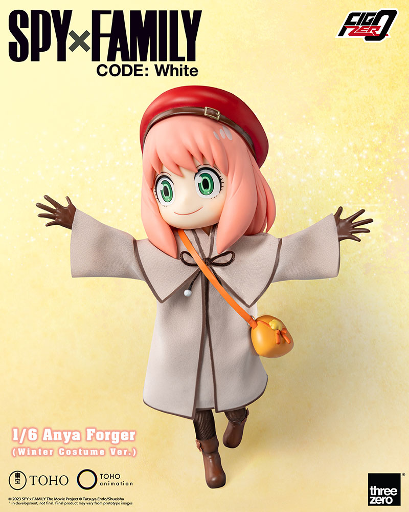 SPY×FAMILY CODE: White - FigZero 1/6 Anya Forger (Winter Costume Ver.)