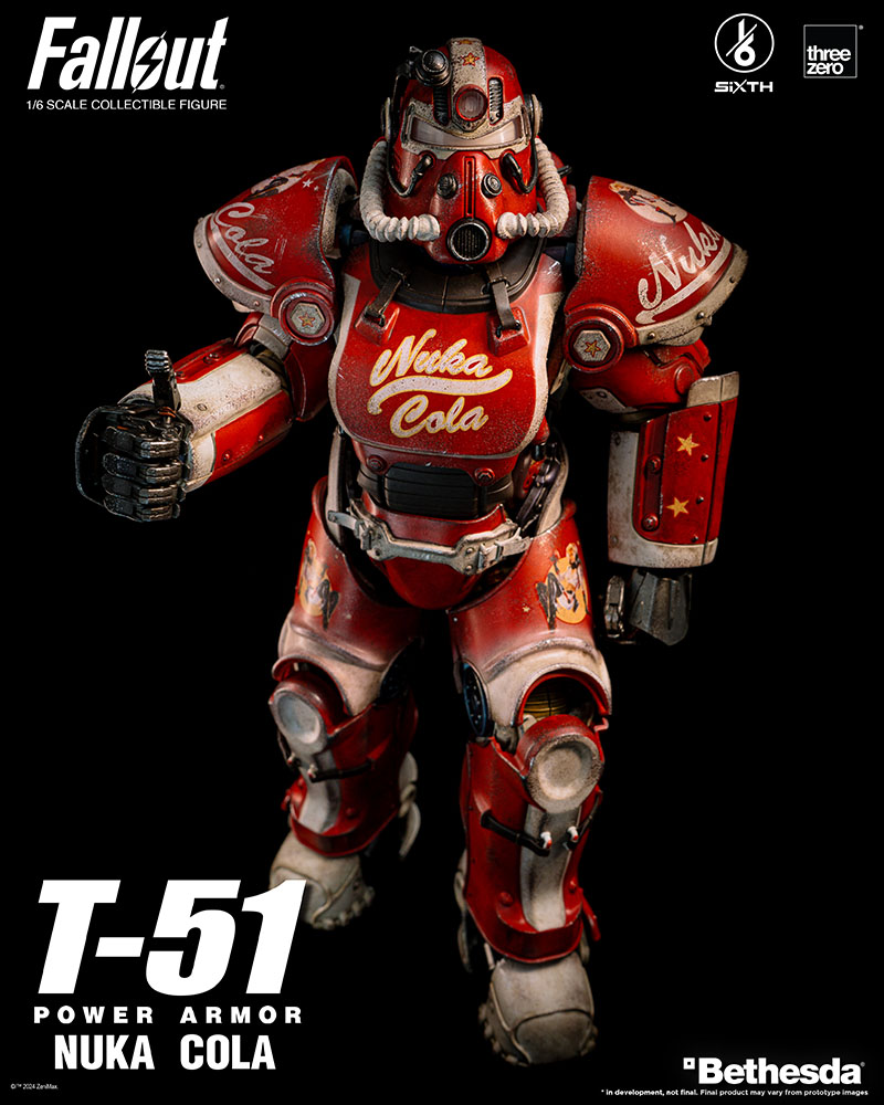 Fallout - 1/6 T-51 Nuka Cola Power Armor