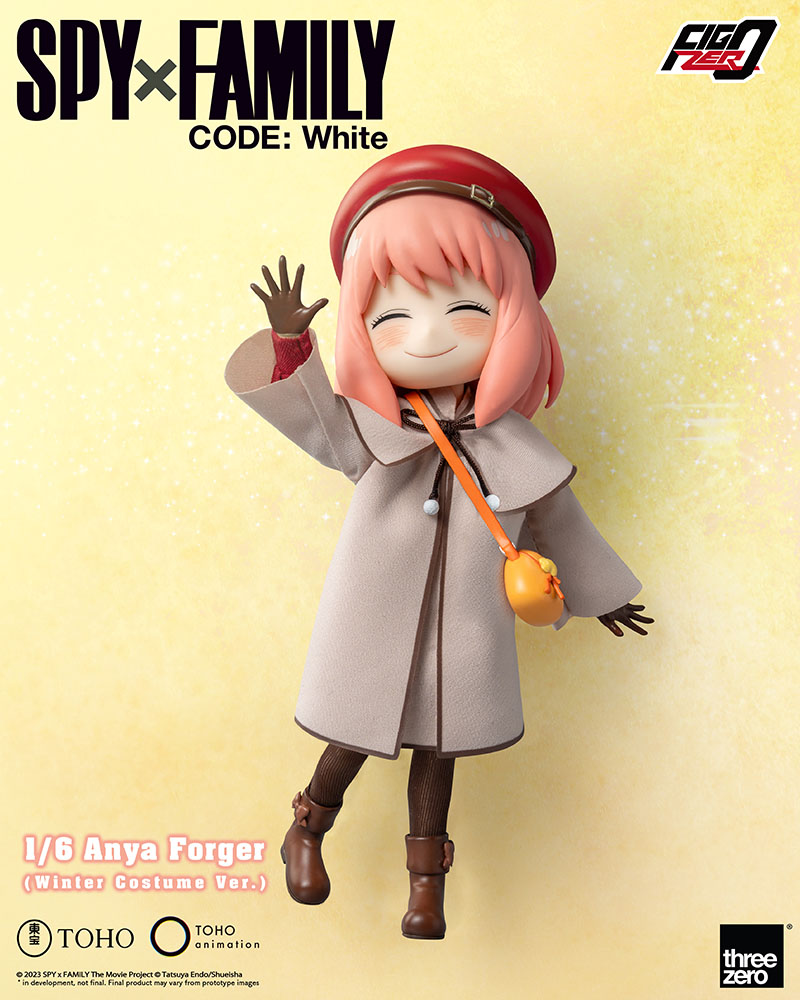 SPY×FAMILY CODE: White - FigZero 1/6 Anya Forger (Winter Costume Ver.)