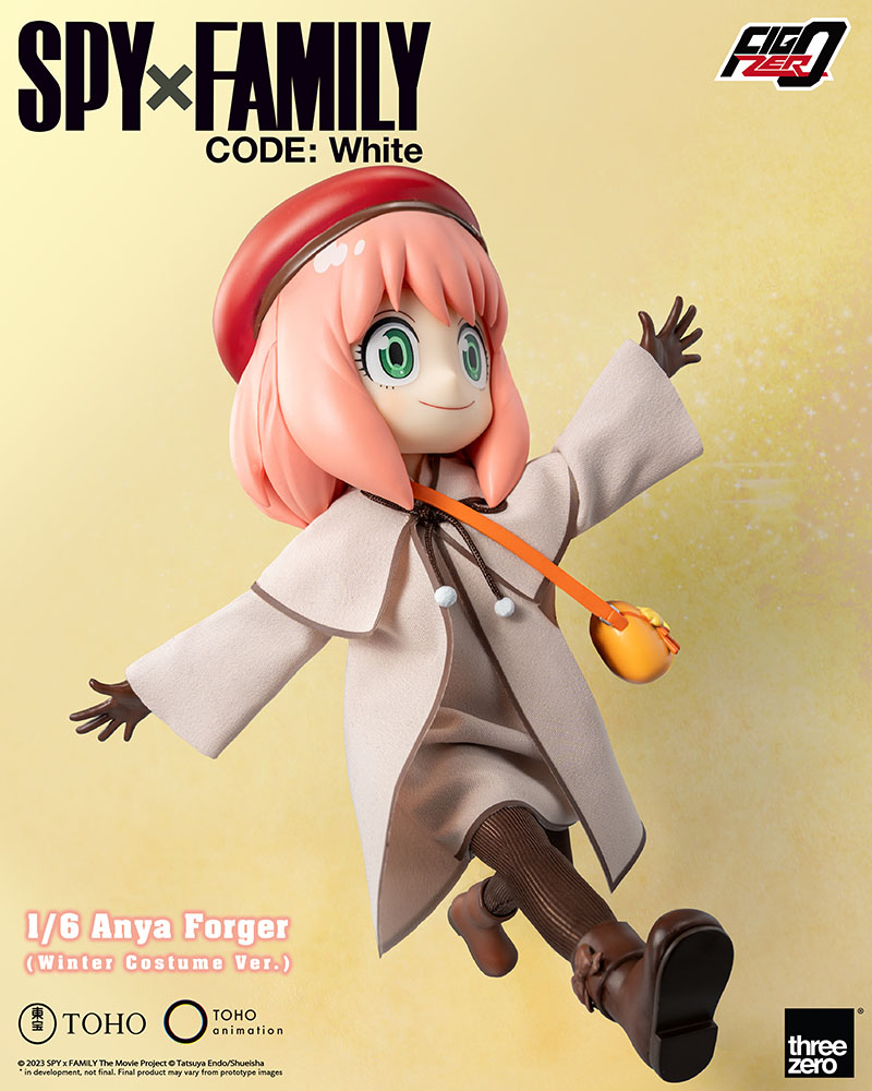 SPY×FAMILY CODE: White - FigZero 1/6 Anya Forger (Winter Costume Ver.)