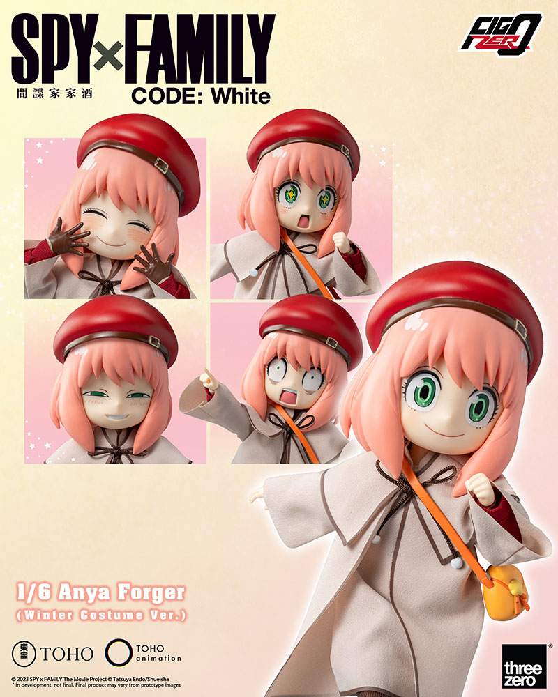 SPY×FAMILY CODE: White - FigZero 1/6 Anya Forger (Winter Costume Ver.)