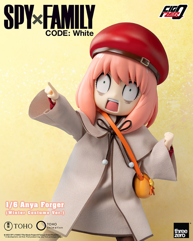 SPY×FAMILY CODE: White - FigZero 1/6 Anya Forger (Winter Costume Ver.)