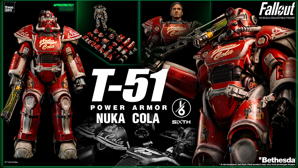 Fallout - 1/6 T-51 Nuka Cola Power Armor