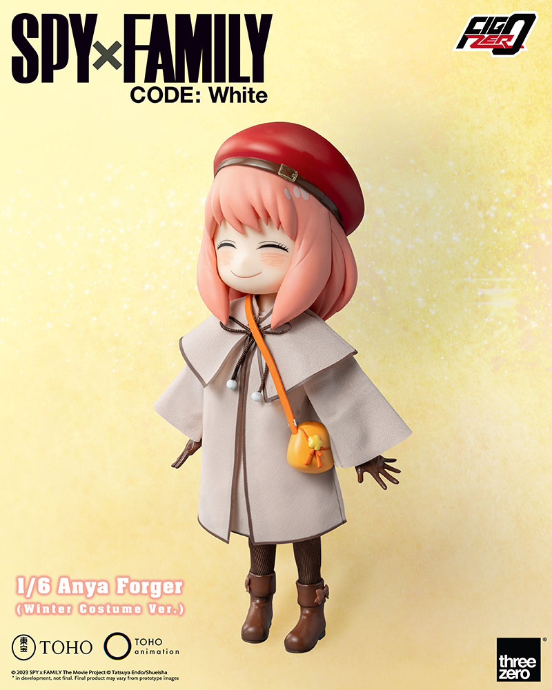 SPY×FAMILY CODE: White - FigZero 1/6 Anya Forger (Winter Costume Ver.)