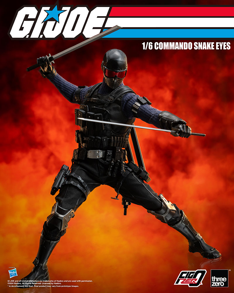 G.I. Joe - FigZero 1/6 Commando Snake Eyes