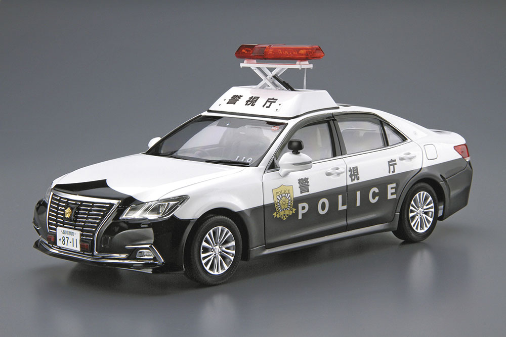 1/24 TOYOTA GRS210 CROWN PATROL CAR FOR PATROL '16