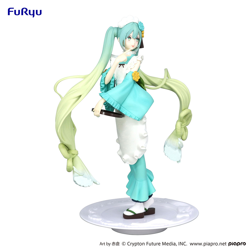 Hatsune Miku Exceed Creative Figure -Matcha Green Tea Parfait Mint ver.-