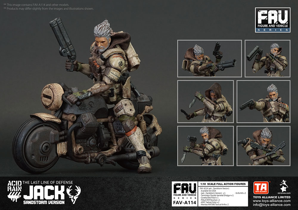 ACID RAIN 1/18 SCALE FAV-A114 Jack (Sandstorm Version)