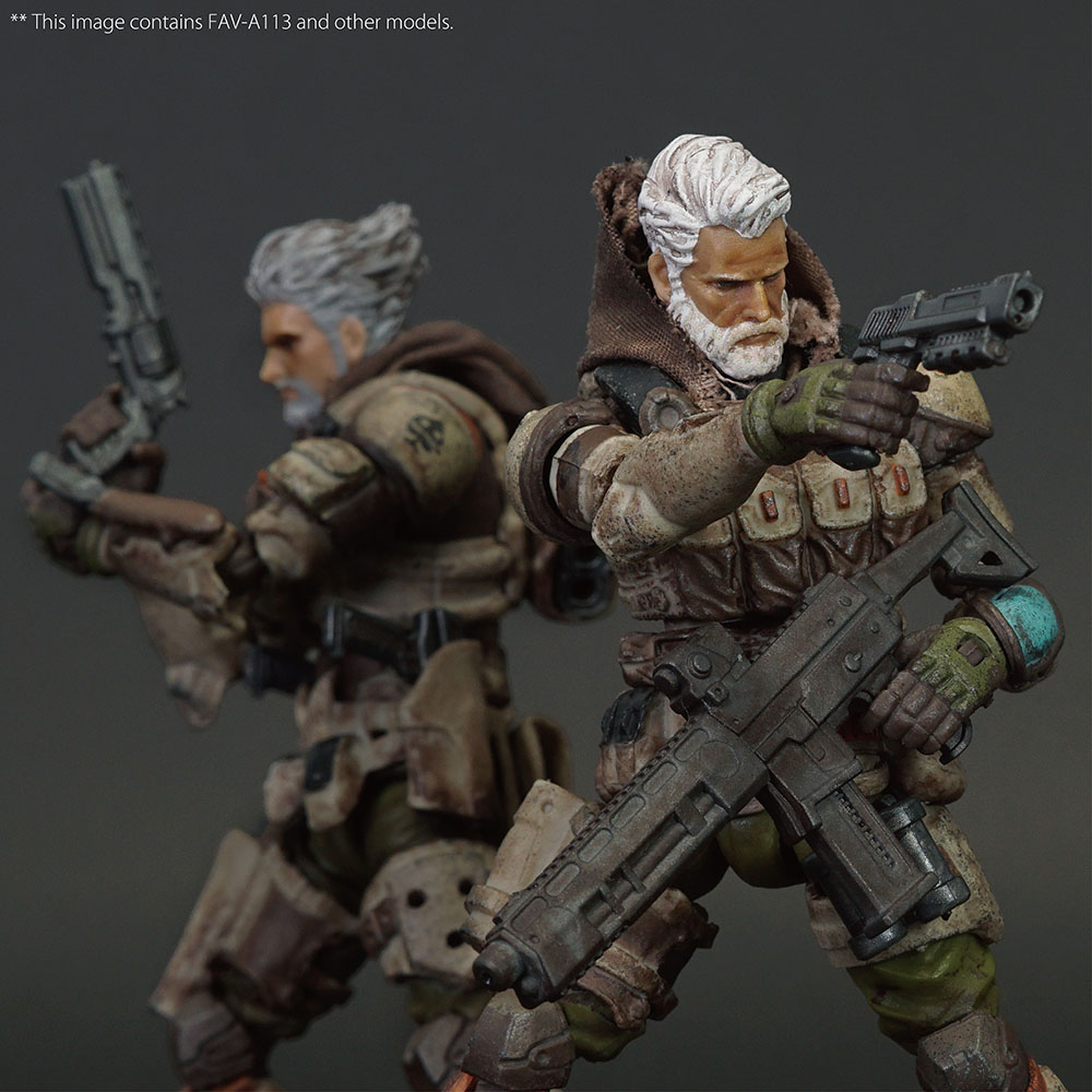 ACID RAIN 1/18 SCALE FAV-A113 Bob (Sandstorm Version)