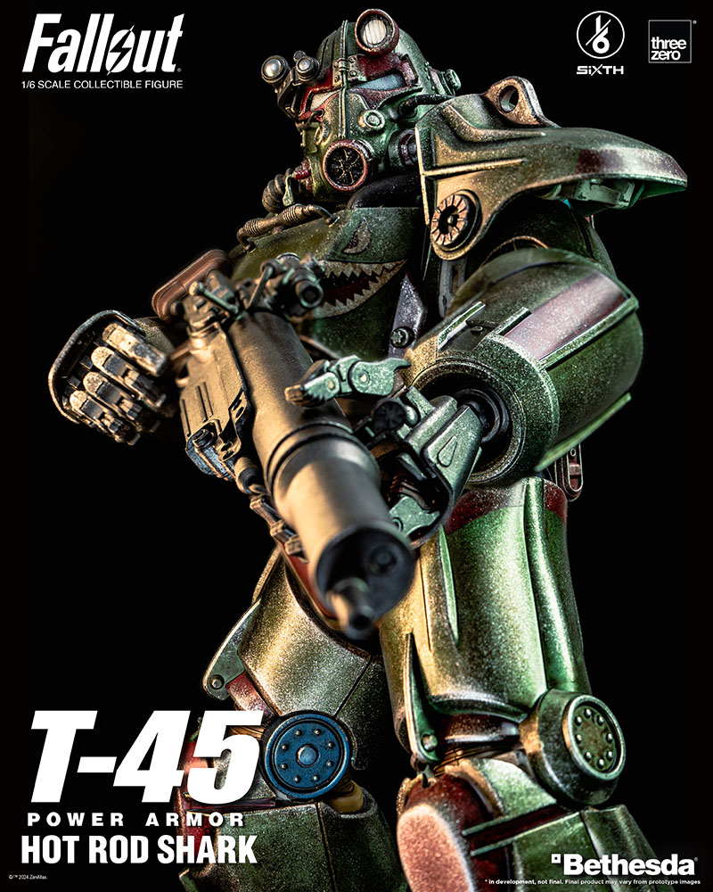 Fallout - 1/6 T-45 Hot Rod Shark Power Armor