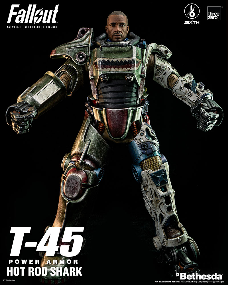 Fallout - 1/6 T-45 Hot Rod Shark Power Armor