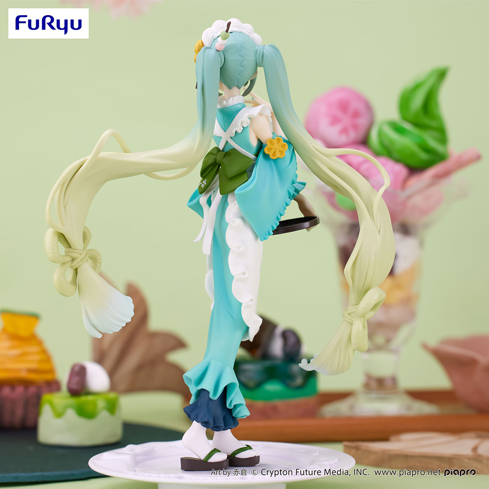 Hatsune Miku Exceed Creative Figure -Matcha Green Tea Parfait Mint ver.-