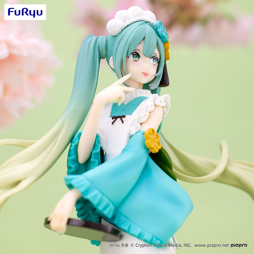 Hatsune Miku Exceed Creative Figure -Matcha Green Tea Parfait Mint ver.-