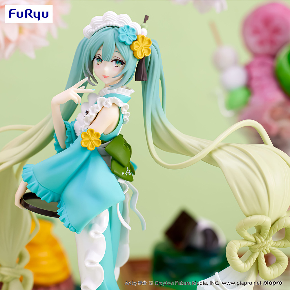 Hatsune Miku Exceed Creative Figure -Matcha Green Tea Parfait Mint ver.-