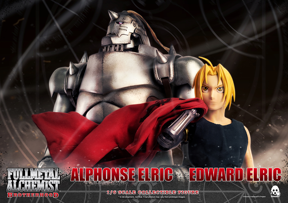 Fullmetal Alchemist: Brotherhood - FigZero 1/6 Edward Elric + Alphonse Elric Twin-Pack