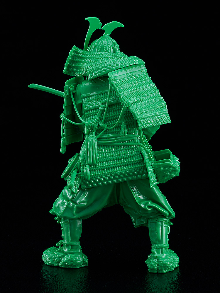 PLAMAX 1/12 Kamakura Period Armored Warrior: Green Color Edition