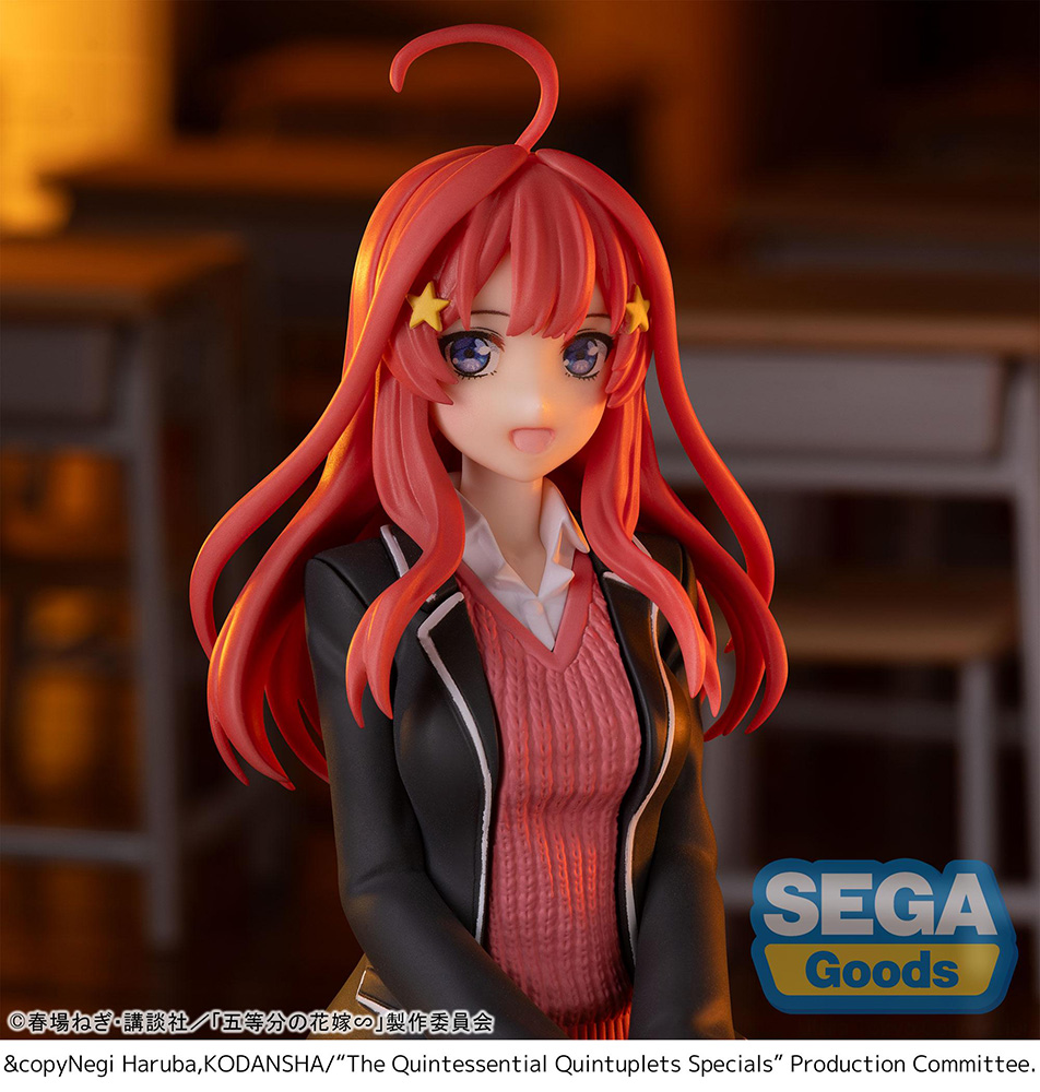 The Quintessential Quintuplets Specials PM Perching Figure "Itsuki Nakano"