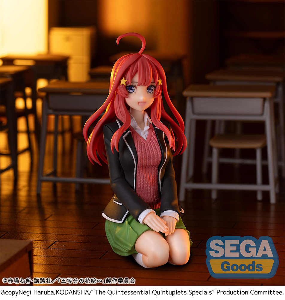 The Quintessential Quintuplets Specials PM Perching Figure "Itsuki Nakano"