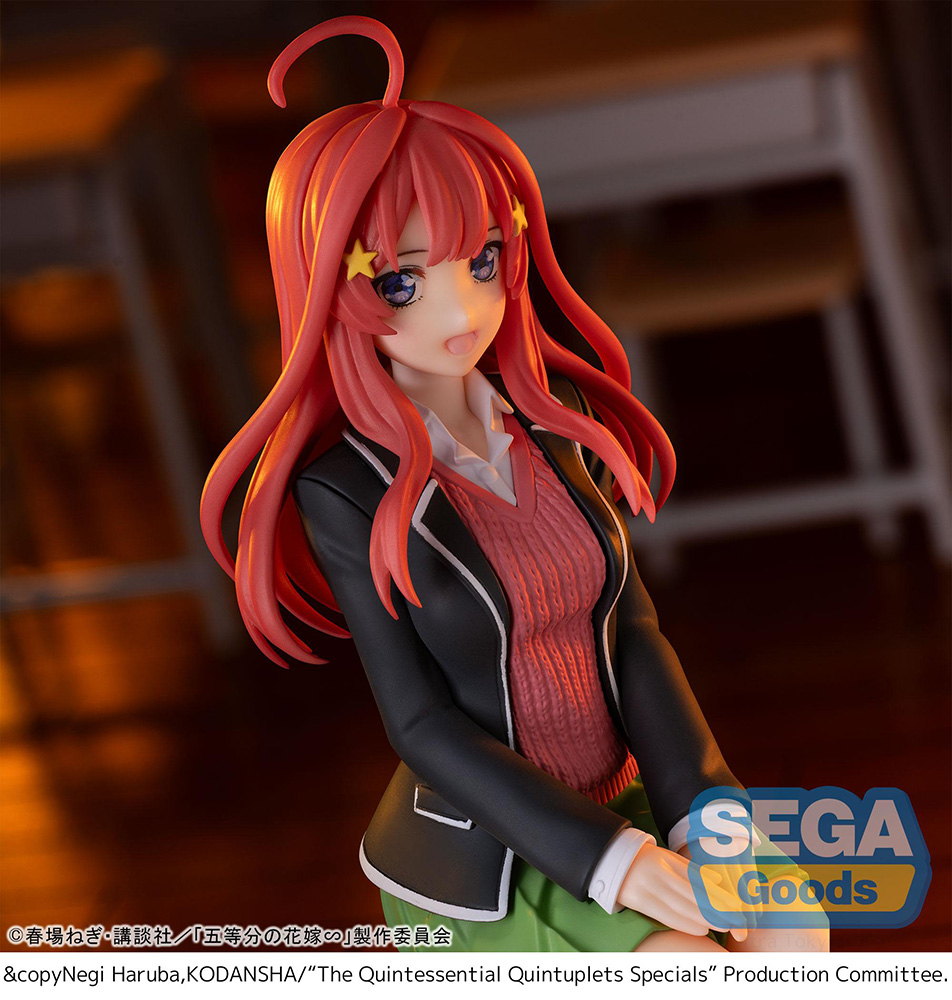 The Quintessential Quintuplets Specials PM Perching Figure "Itsuki Nakano"