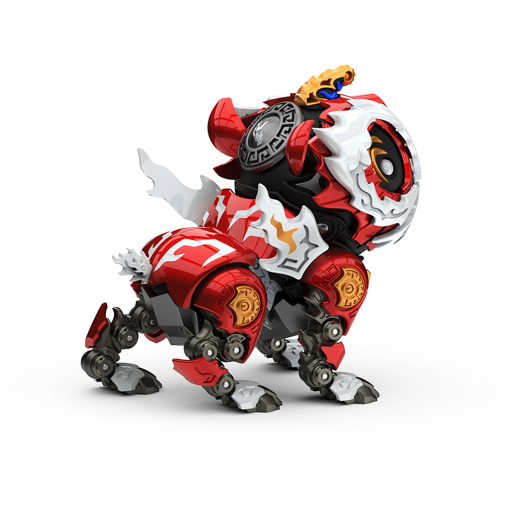 Shenxing Technology XWS-0001 Lion Dance (Red) Alloy Action Figure