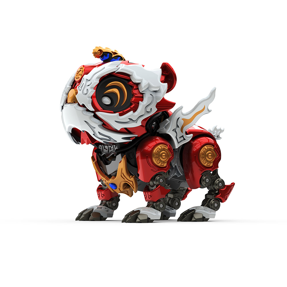 Shenxing Technology XWS-0001 Lion Dance (Red) Alloy Action Figure