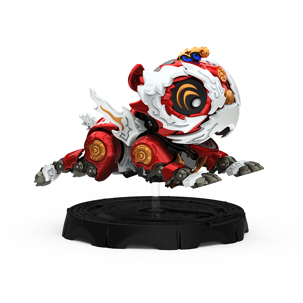 Shenxing Technology XWS-0001 Lion Dance (Red) Alloy Action Figure