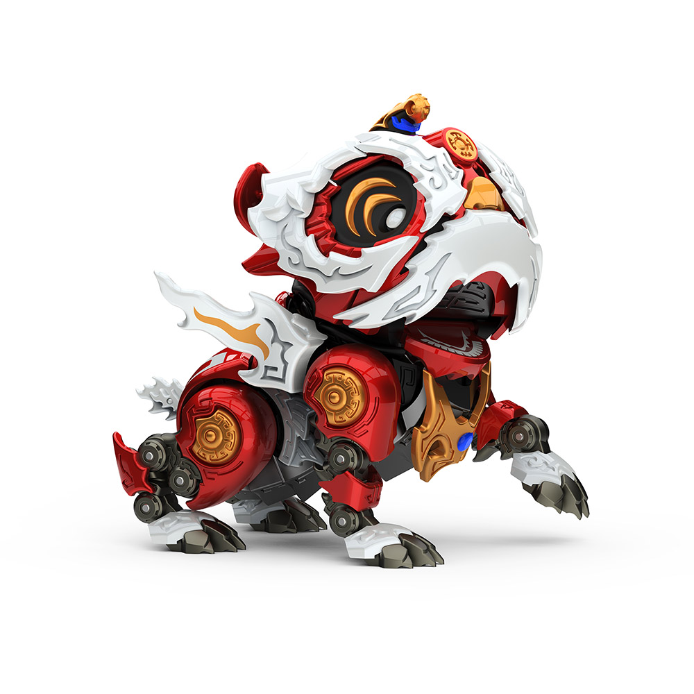 Shenxing Technology XWS-0001 Lion Dance (Red) Alloy Action Figure