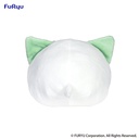 Nemuneko Cat Pastel Color Plush Toy -Green-
