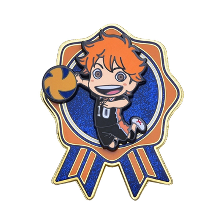 Haikyu!! Metal Badge Shoyo Hinata