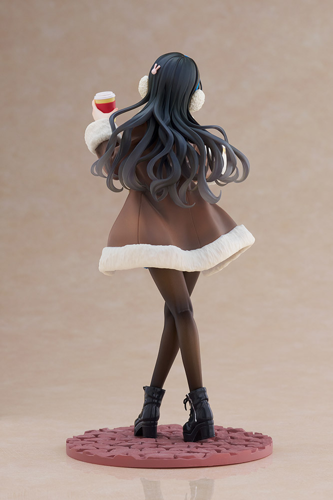 <Taito Kuji> Rascal Does Not Dream of a Girl with a Leather Backpack Newley Written Figure - Mai Sakurajima