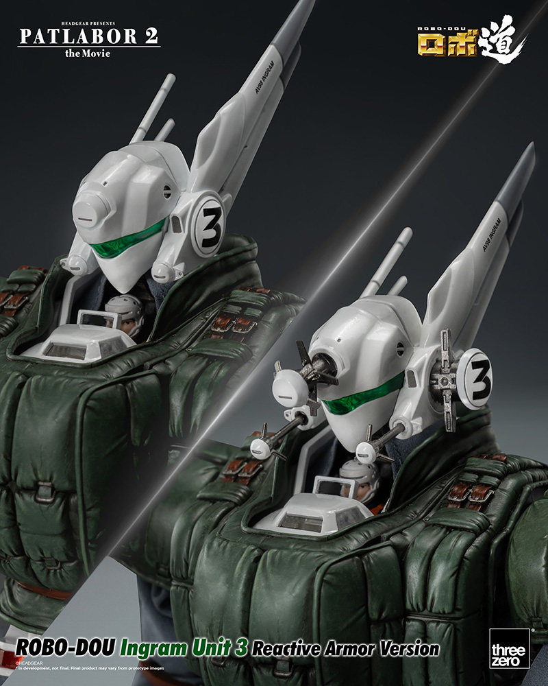 Patlabor 2: The Movie - ROBO-DOU Ingram Unit 3 Reactive Armor Version
