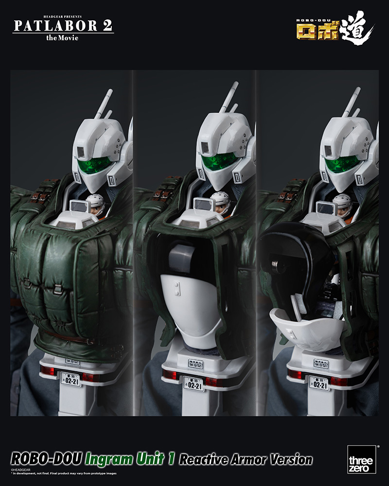 Patlabor 2: The Movie - ROBO-DOU Ingram Unit 1 Reactive Armor Version