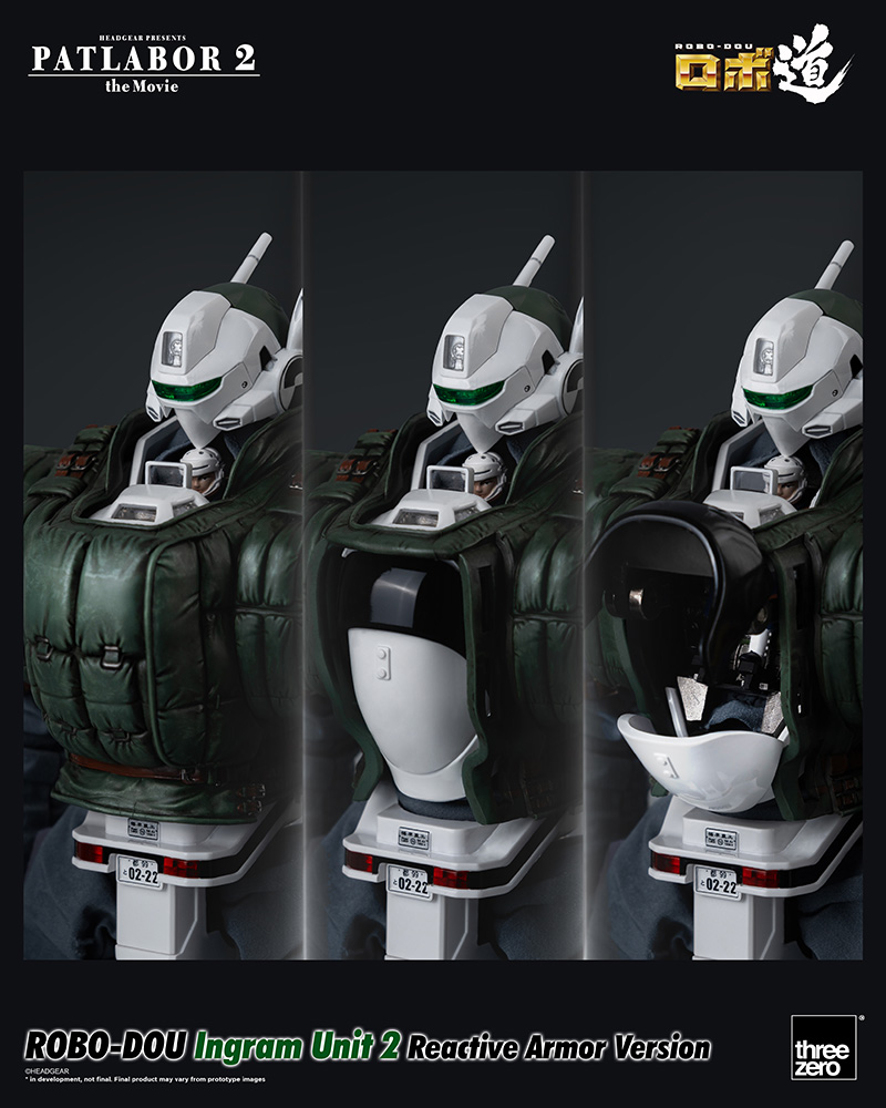 Patlabor 2: The Movie - ROBO-DOU Ingram Unit 2 Reactive Armor Version