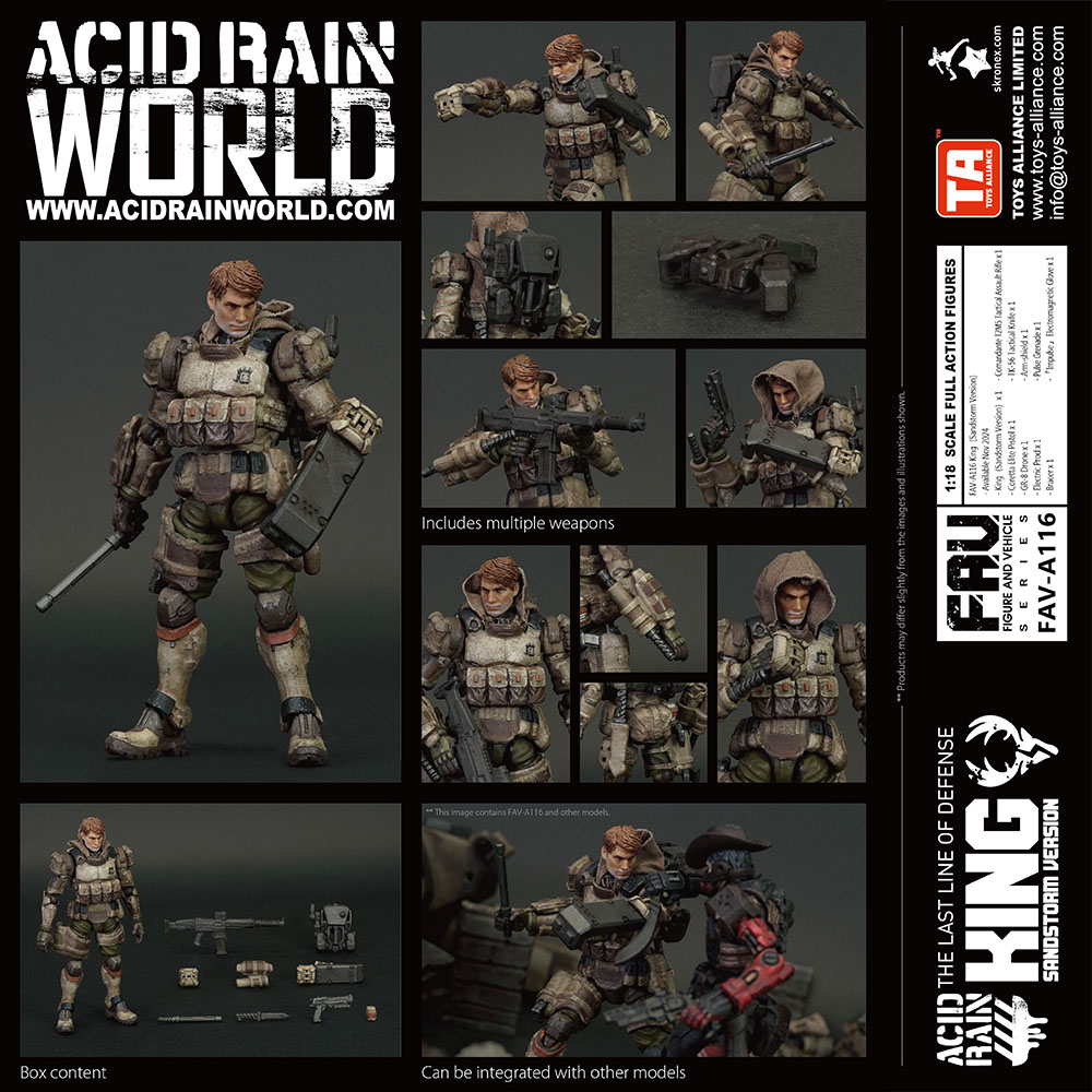 Acid Rain 1/18 Scale FAV-A116 King (Sandstorm Version)