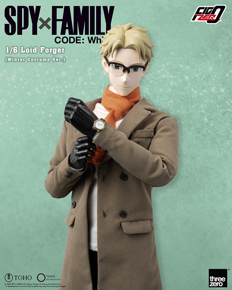 SPY×FAMILY CODE: White - FigZero 1/6 Loid Forger (Winter Costume Ver.)