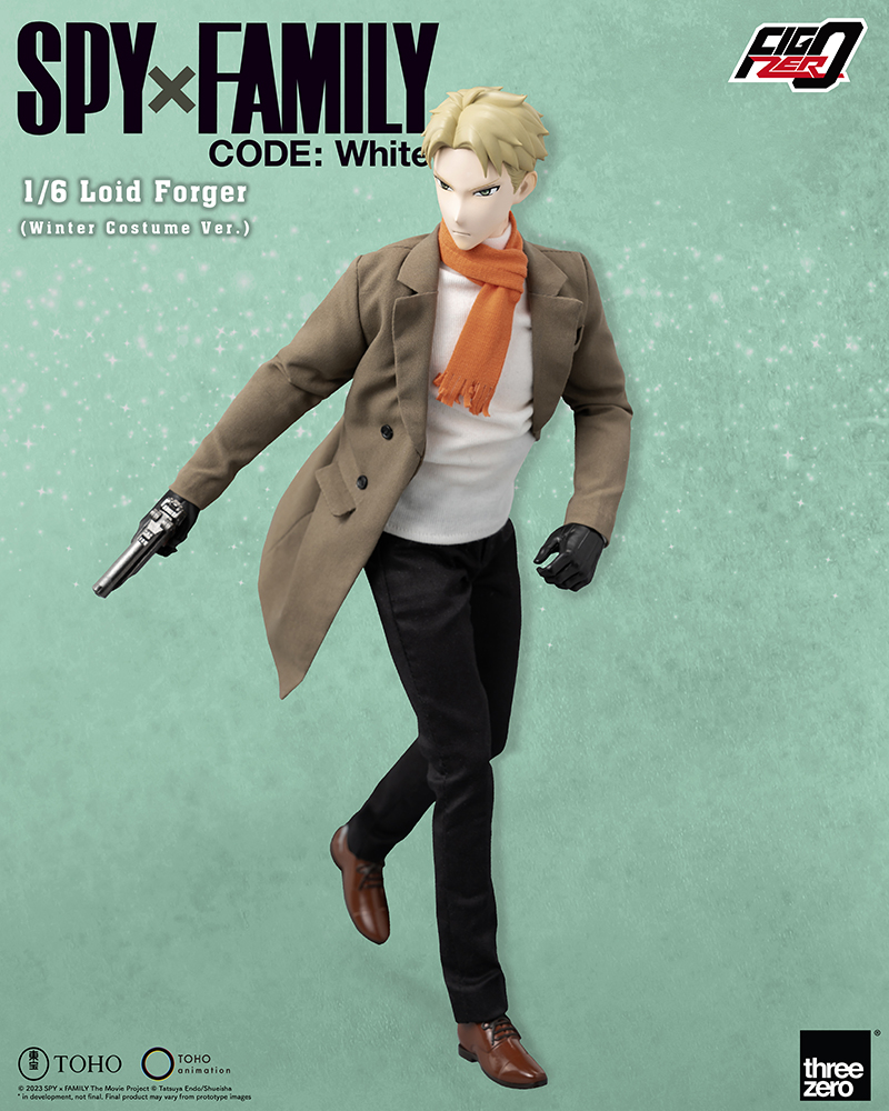 SPY×FAMILY CODE: White - FigZero 1/6 Loid Forger (Winter Costume Ver.)