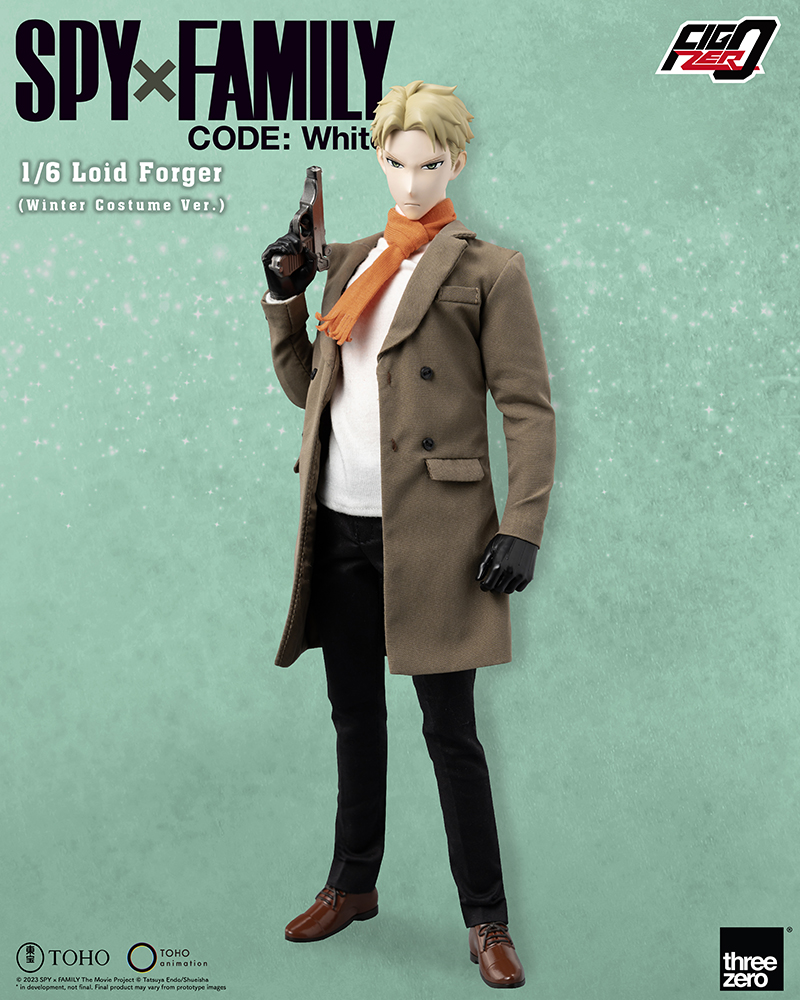 SPY×FAMILY CODE: White - FigZero 1/6 Loid Forger (Winter Costume Ver.)