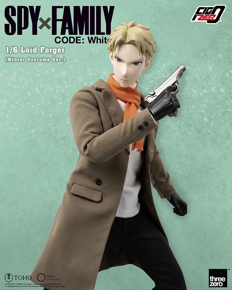 SPY×FAMILY CODE: White - FigZero 1/6 Loid Forger (Winter Costume Ver.)