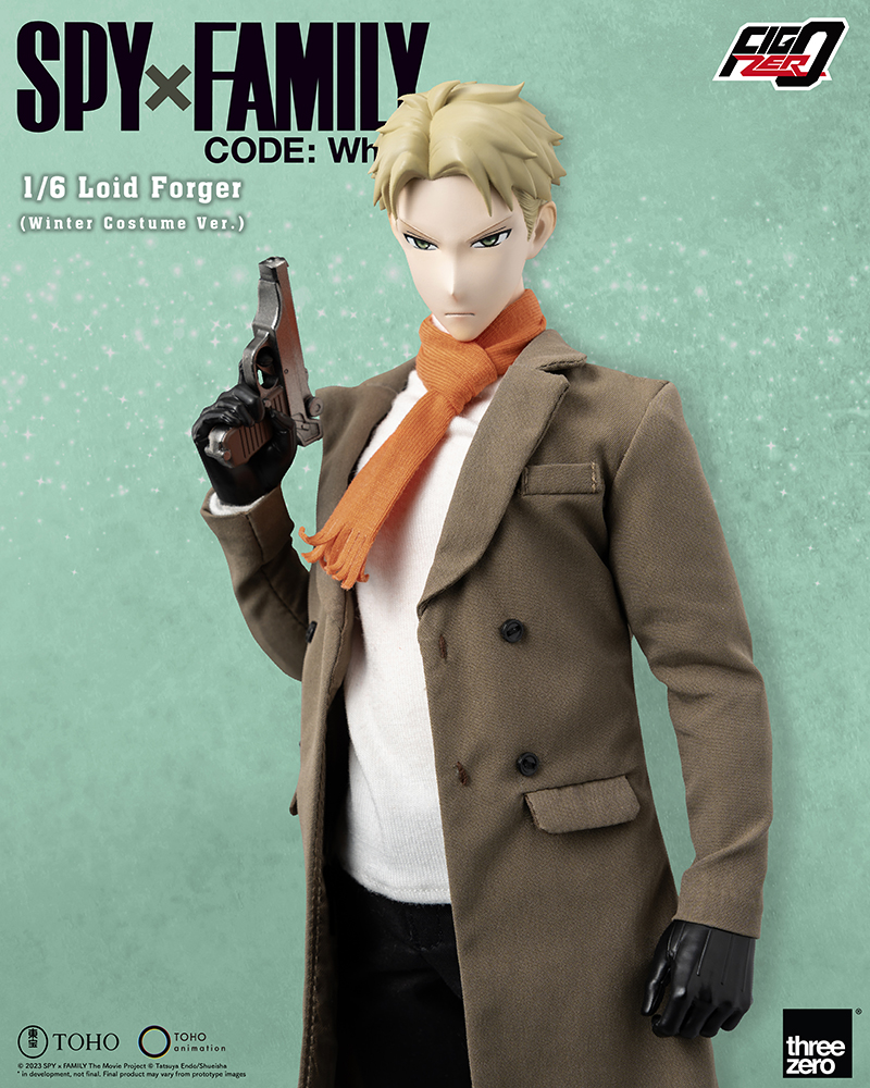 SPY×FAMILY CODE: White - FigZero 1/6 Loid Forger (Winter Costume Ver.)