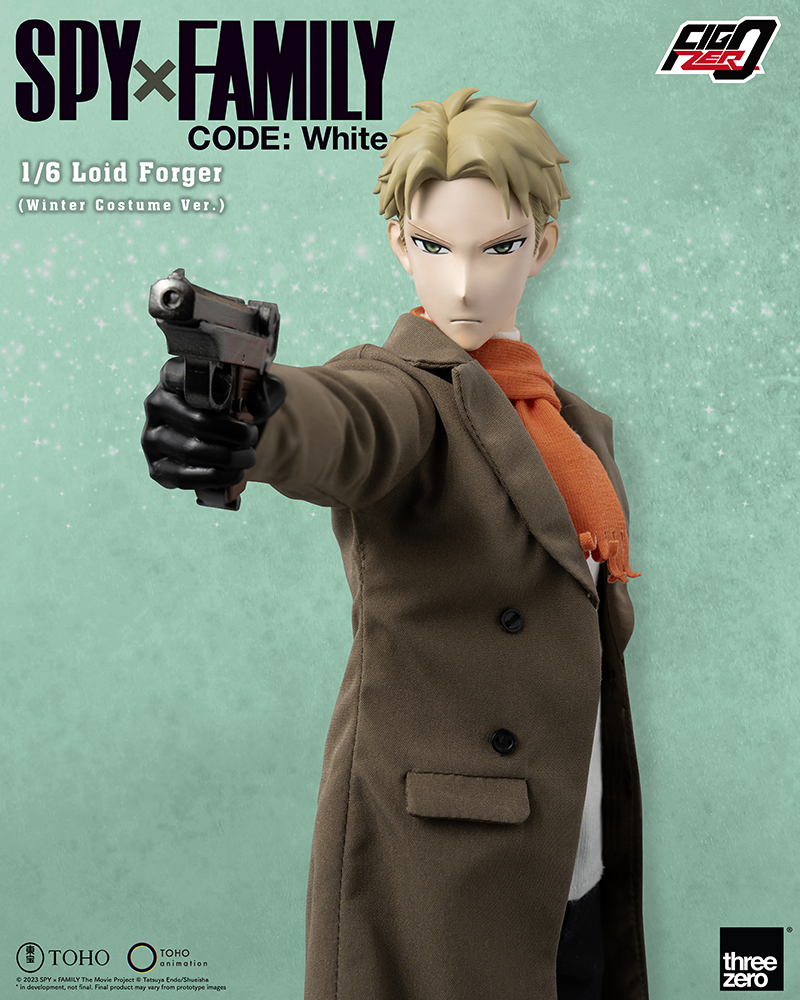 SPY×FAMILY CODE: White - FigZero 1/6 Loid Forger (Winter Costume Ver.)