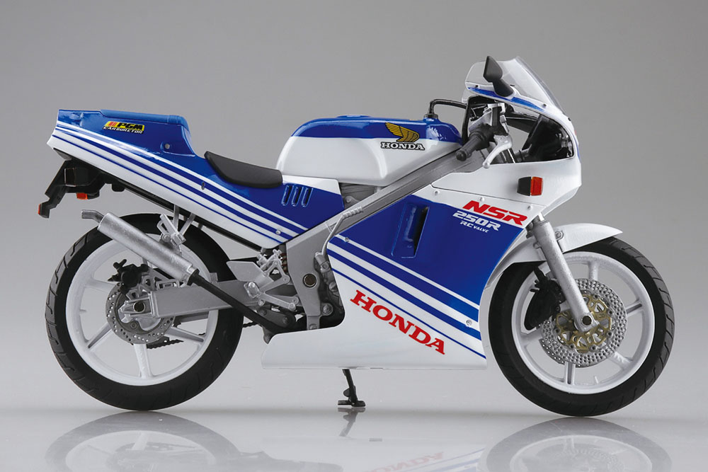 Honda NSR250R '88 TERRA BLUE/ROSS WHITE
