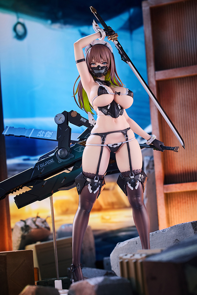 Meido-Busou : Blade DX ver. illustration by Nidy-2D-