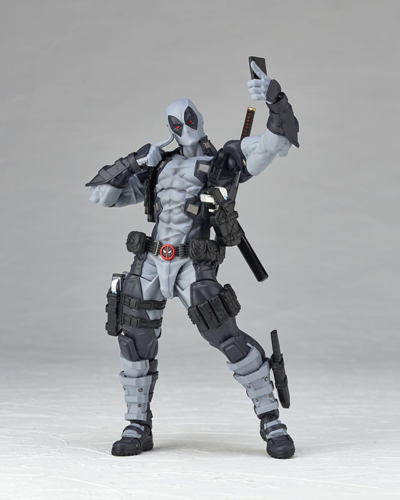 Revoltech Amazing Yamaguchi "Deadpool" Deadpool Ver. 2.5 X-FORCE Color Ver.