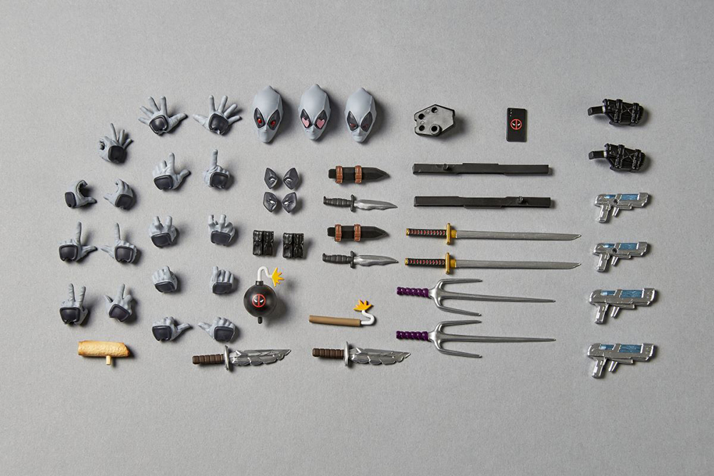Revoltech Amazing Yamaguchi "Deadpool" Deadpool Ver. 2.5 X-FORCE Color Ver.