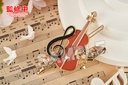Brooch Violin