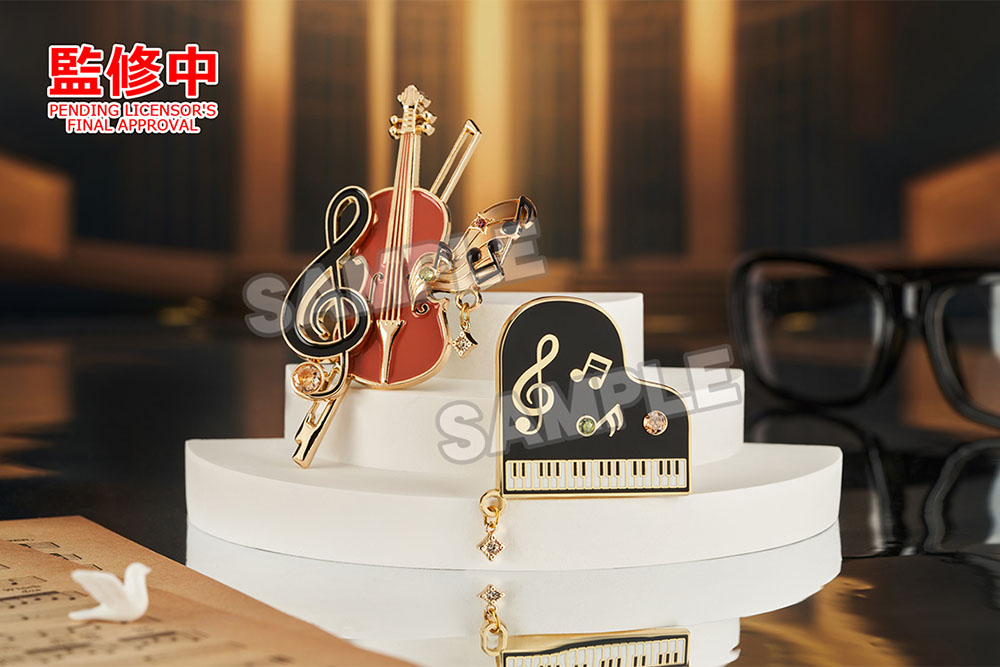 Brooch Violin