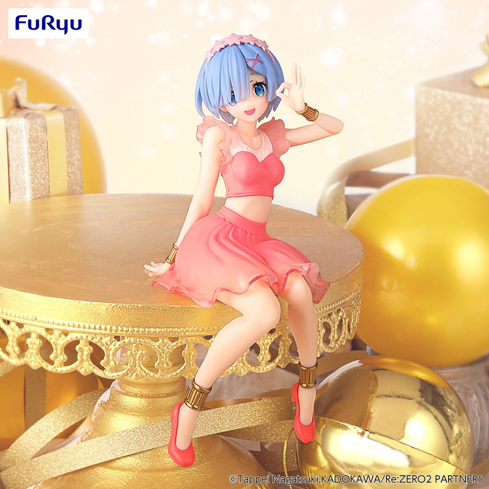 Re:ZERO -Starting Life in Another World- Noodle Stopper Figure -Rem Twinkle Party Another Color ver.-