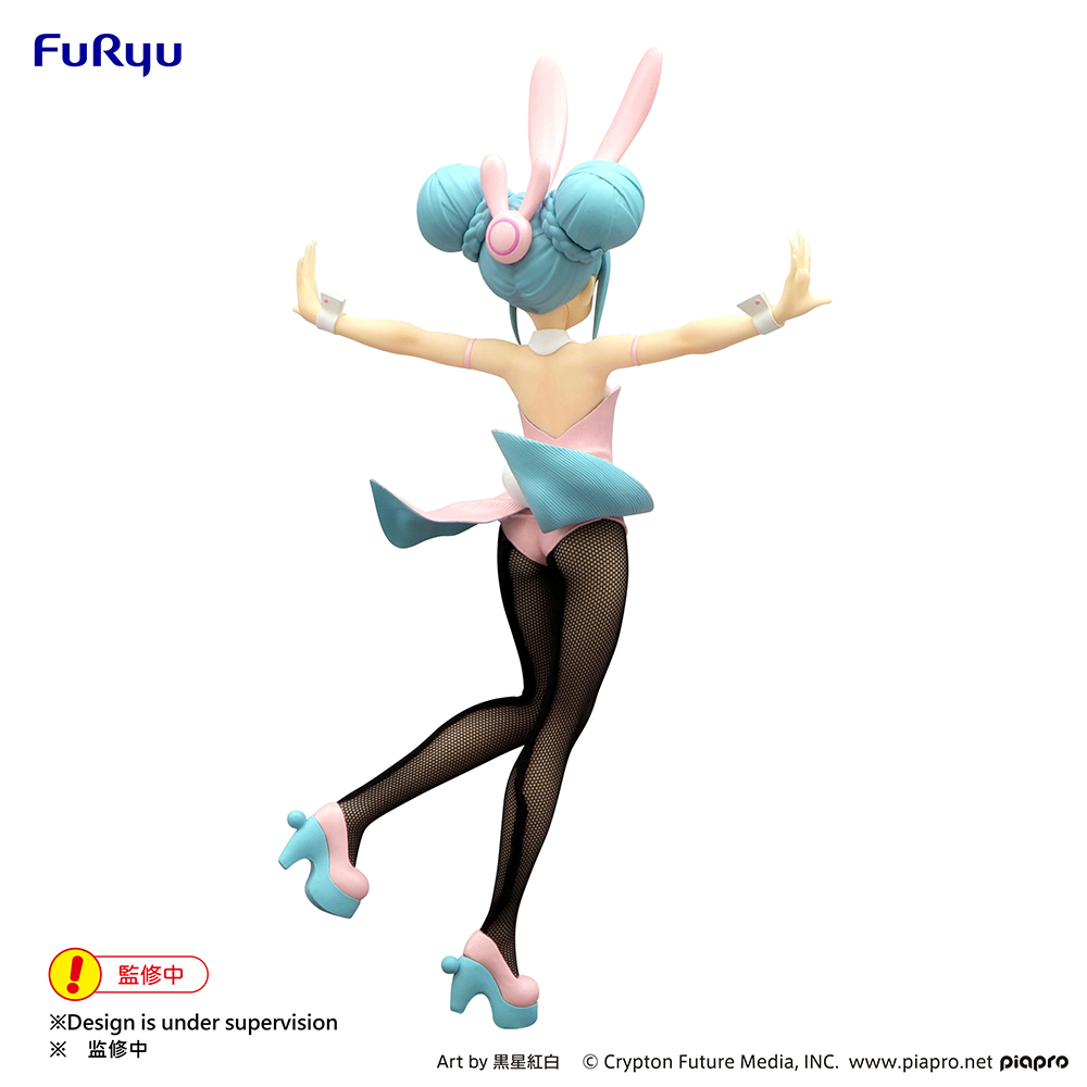 Hatsune Miku BiCute Bunnies Figure -Wink Pearl Pink Color ver.-